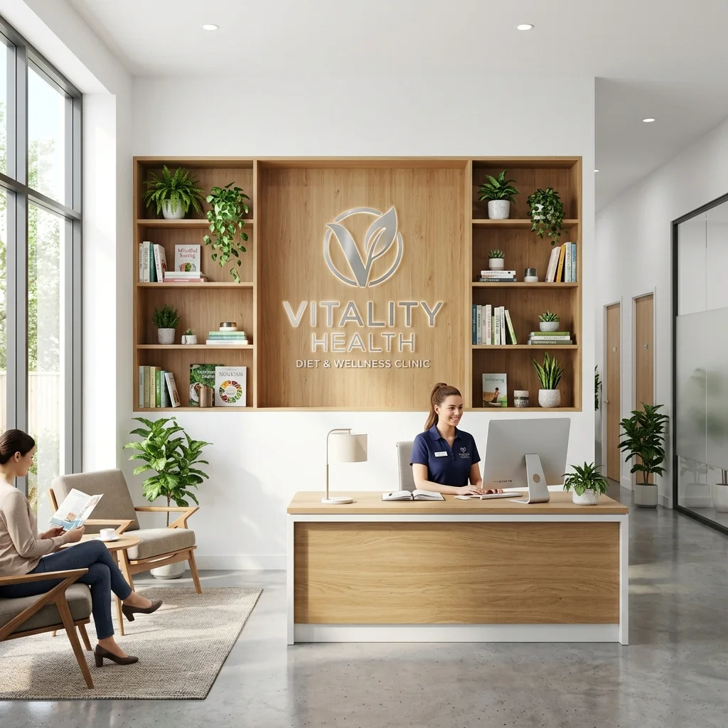 Eat Good Live Good Clinic Interior in Amritsar
